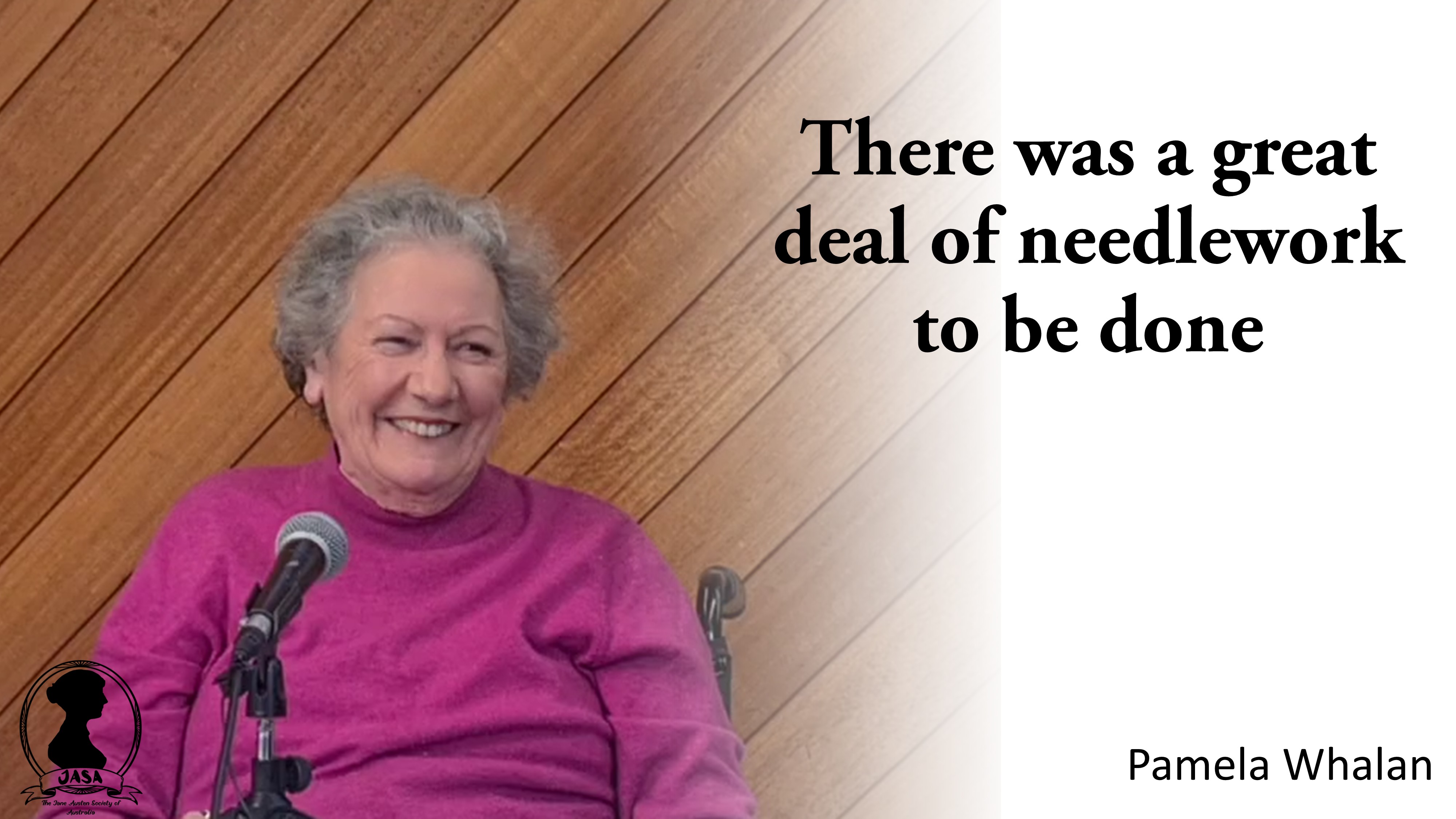 There was a great deal of needlework to be done